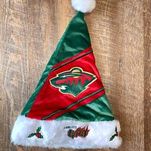 MN Wild Official NHL Licensed Santa Hat